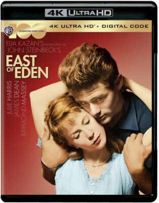 East of Eden (1955)(4K UHD + Digital),New DVD, Julie Harris,James Dean,Raymond M