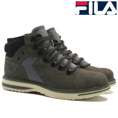 MENS FILA HIKING BOOTS WARM LINED WALKING ANKLE WINTER WORK TRAINERS SHOES  SIZE