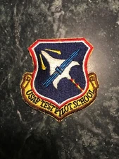Rare Vtg USAF Test Pilot School Squadron Patch 3” HTF Vietnam Cold War 70s 80s