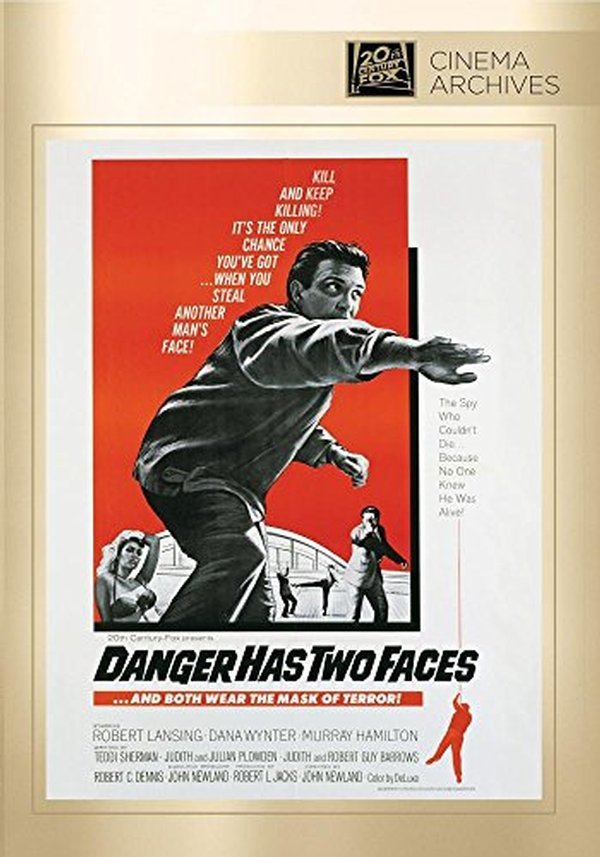 Danger Ha Due Faces DVD (1968) - Robert Lansing,Dana Wynter, John Newland