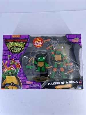 Teenage Mutant Ninja Turtles Mutant Mayhem Making of a Ninja Michelangelo New