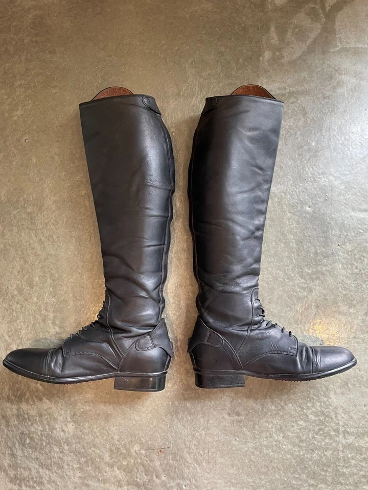 Sergio Grasso Imperia Botas de Campo Alto Negro Foto 4 de 4