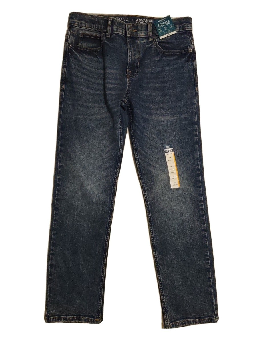 Boys ARIZONA Jean Co Slim Fit 14 Reg ADVANCE FLEX 360