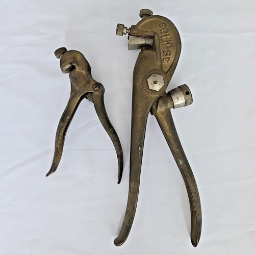 Vintage Eclipse 77 & 78 Adjustable Saw Tooth Setter Pair