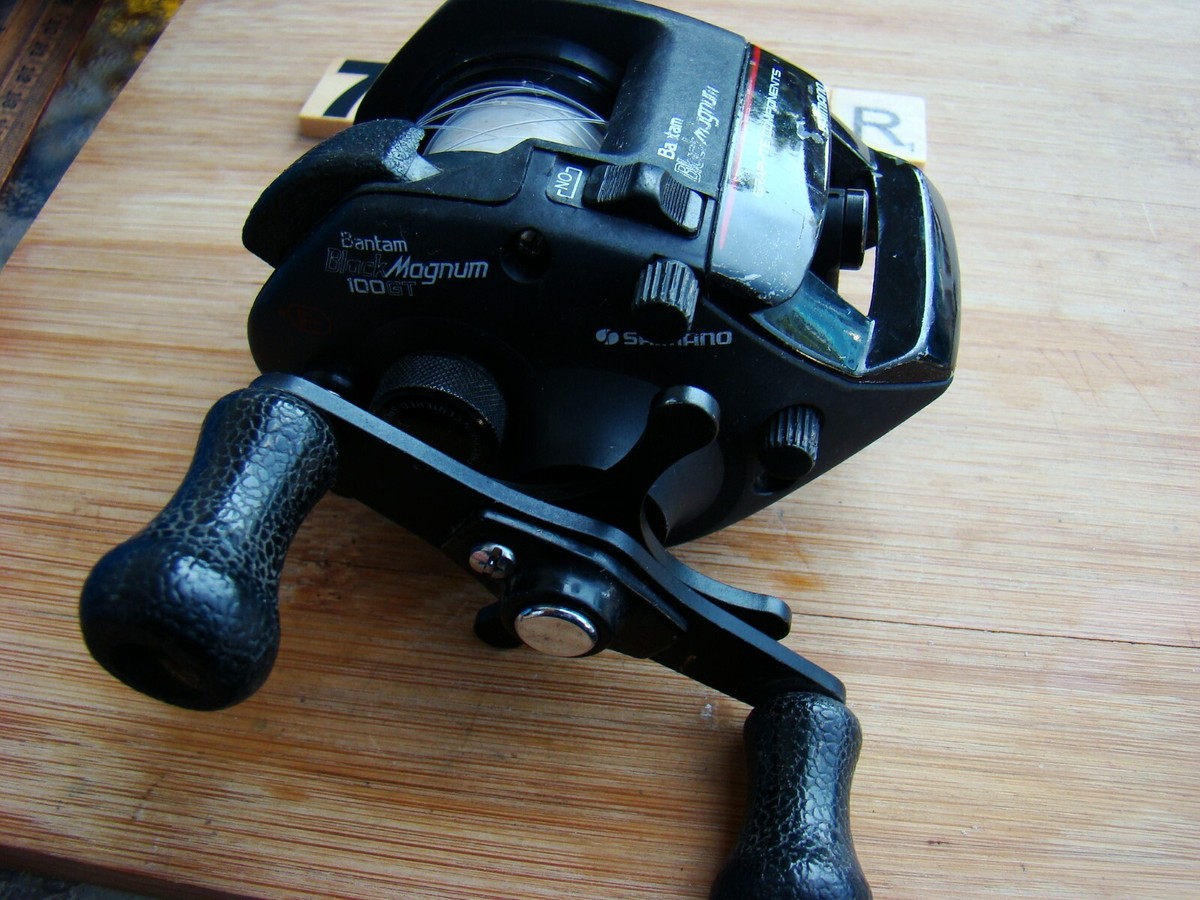 U7271 AR SHIMANO BANTAM BLACK MAGNUM 100GT BAITCAST FISHING U7271 AR SHIMANO BANTAM BLACK MAGNUM 100GT BAITCAST FISHING