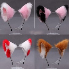 Acce Headband Fur Co Party Night orie Cat Fur Hoop Anime Hair Clip play Ear