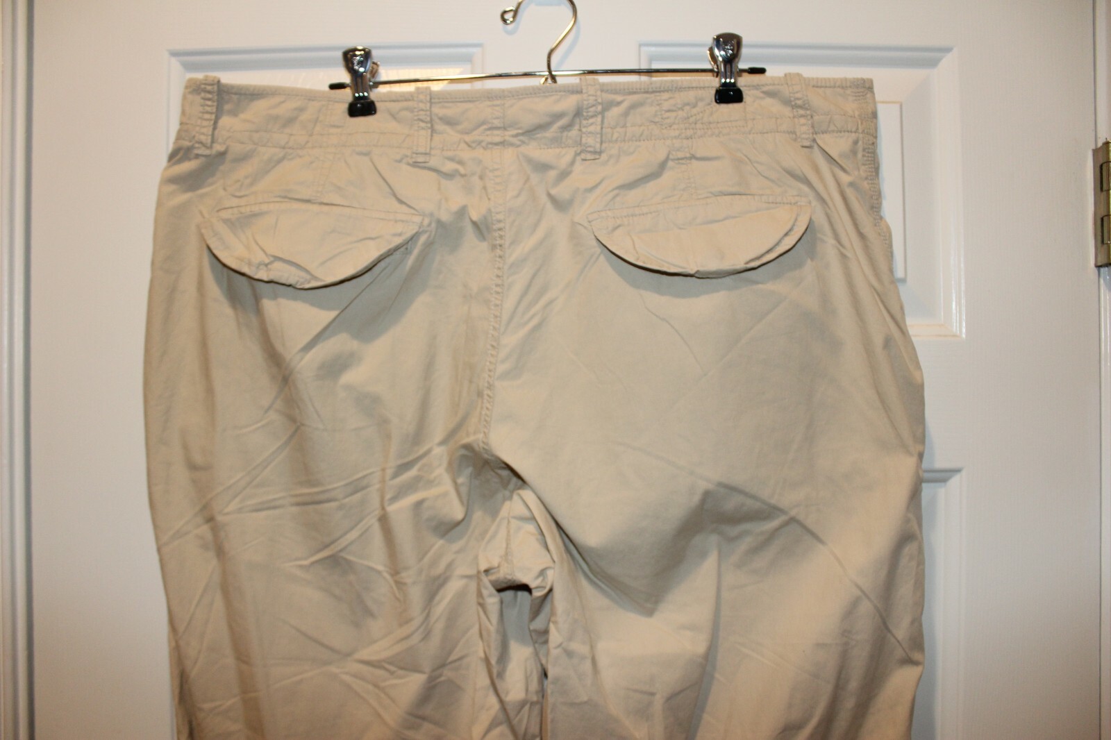 GAP Mens Tan Button Front Lightweight Cotton Pant… - image 5