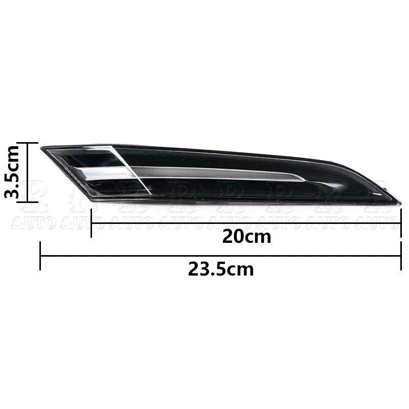 2X For Porsche 911 992 GT3 Turbo 2020-2023 Fender Side LED Turn Signal Light - Image 3 of 4