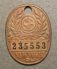 B794 Charge Coin: New York NY, Gimbel Brothers, T&J NY 630 GIMF, Alpert 630GIZ,