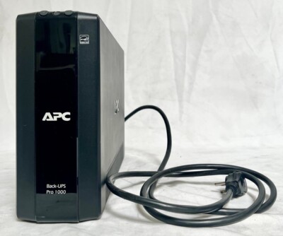 APC Back-UPS Pro 1000 8 Power Outlet Uninterruptible Power Supply ...