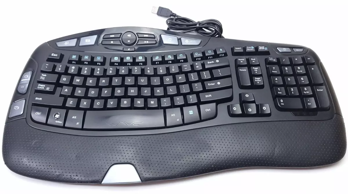 Teclado logitech wave sale