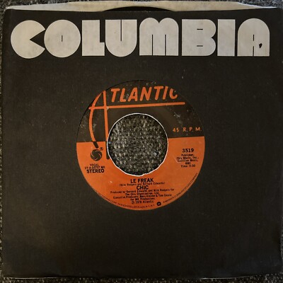 Chic - Le Freak b/w Savoir Faire 7  Vinyl Record