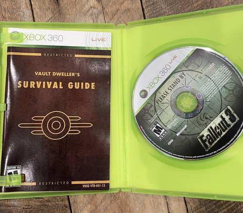 Fallout 3 Microsoft Xbox 360 complete Fun - Picture 3 of 3
