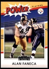 2021 Panini Contenders Power Players Alan Faneca Steelers