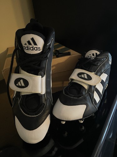 adidas ‘EQT Detach Mid 1NB Cleated’ Football Cleats 079799 Men’s 14 Blk/Wht NOS - Picture 2 of 11
