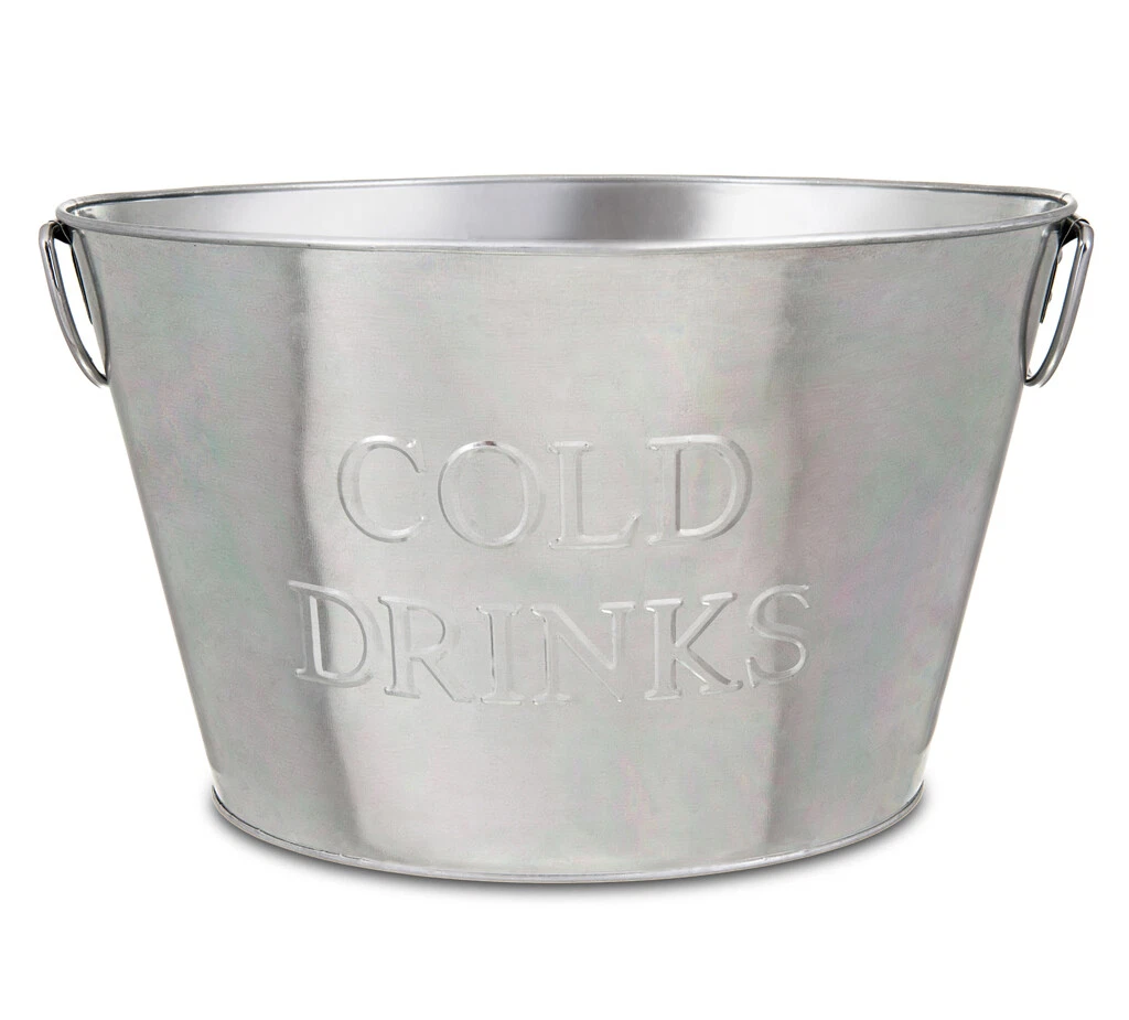 Galvanised ice bucket hot sale