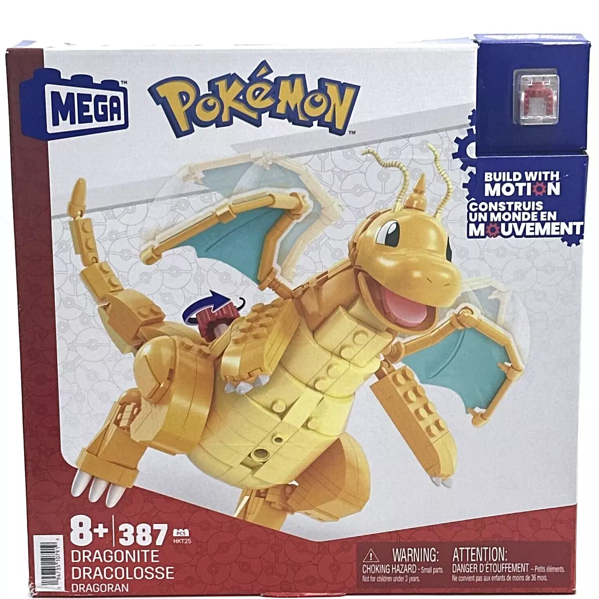 Mega Bloks MEGA Pokémon Beginner Trainer Team Pack with 8 Action