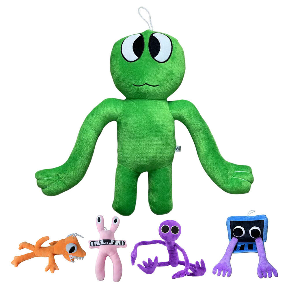 HIGH-QUALITY ROBLOX RAINBOW Friends Green Blue Plush Toys For Children And  $14.65 - PicClick AU