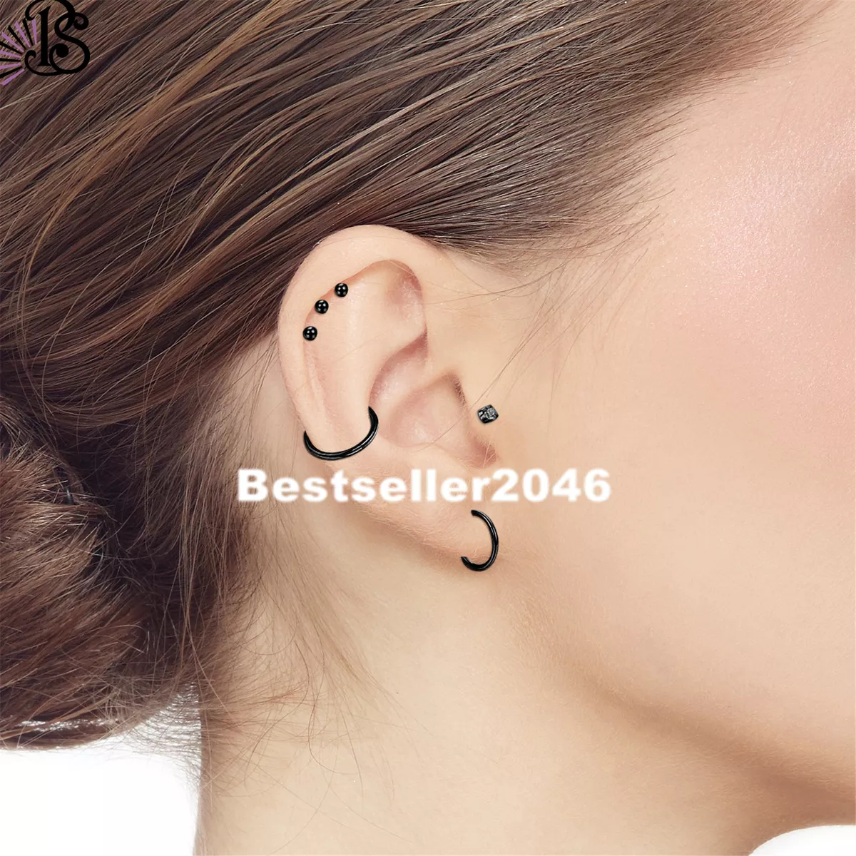 Minimalist Stainless Steel Tiny Hoop Earrings With Music Leaf Mouse Design  Multiple Styles For Women, Perfect For Boots, Cowboy Hats, And Gifts  ZN231125 From Bavcehq, $7.76 | DHgate.Com