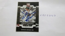 2009 Donruss Elite Shaver Hansen signed Baseball Card (2)