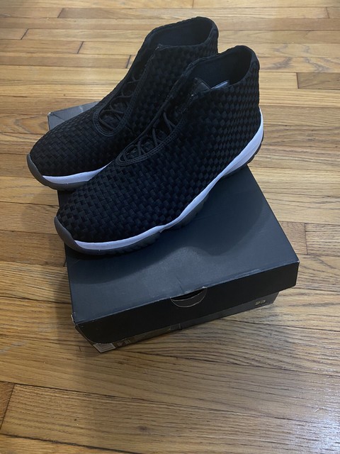 jordan future black and gold