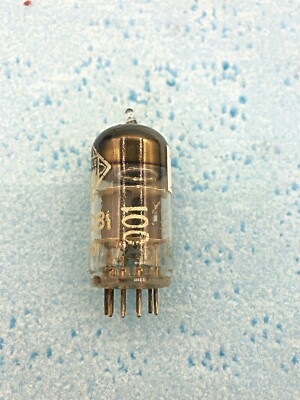 ￼テレフンケン　ECC81(12AT7)   ２本 Telefunken ECC81 12AT7 Winkle Glass Copper Rods First Version No