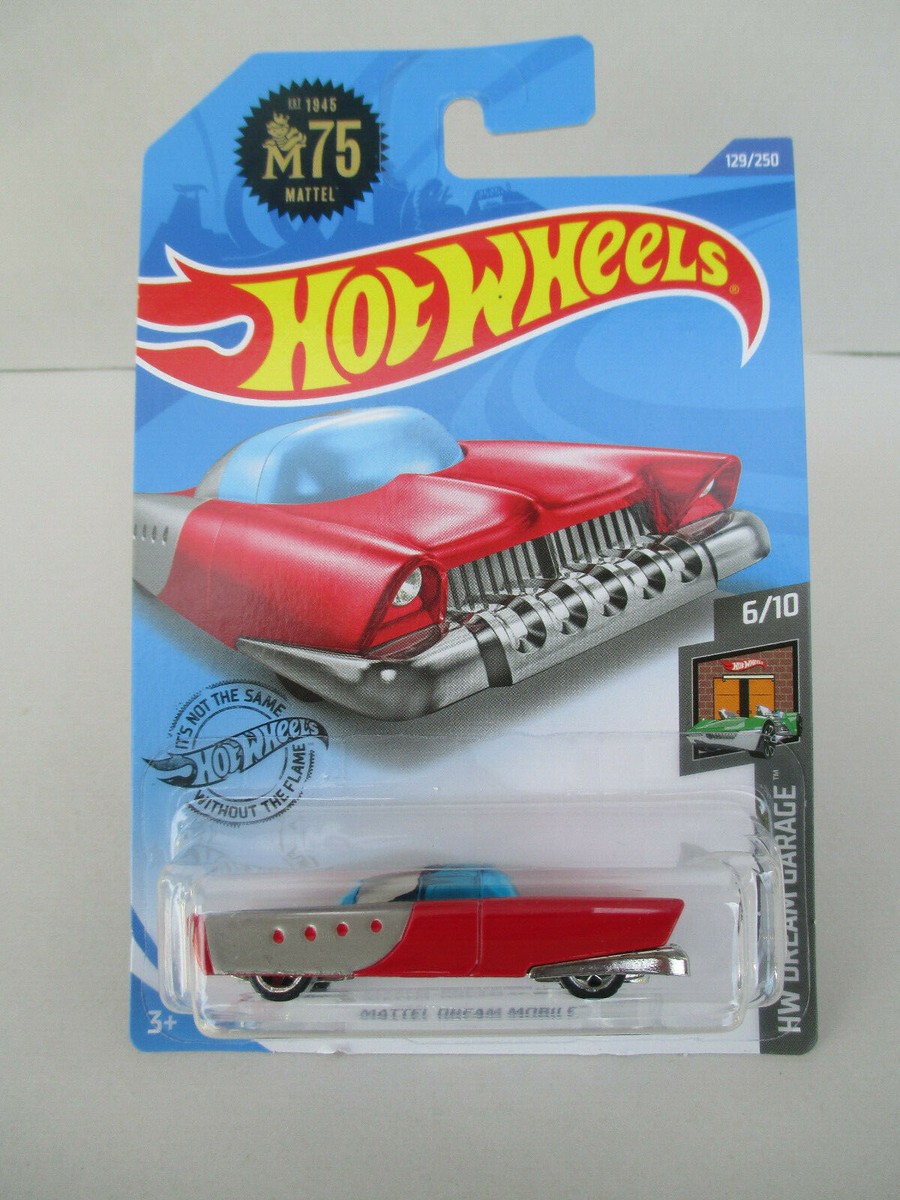 HOT WHEELS MATTEL 75 YEARS *MATTEL DREAM MOBILE* HW DREAM GARAGE