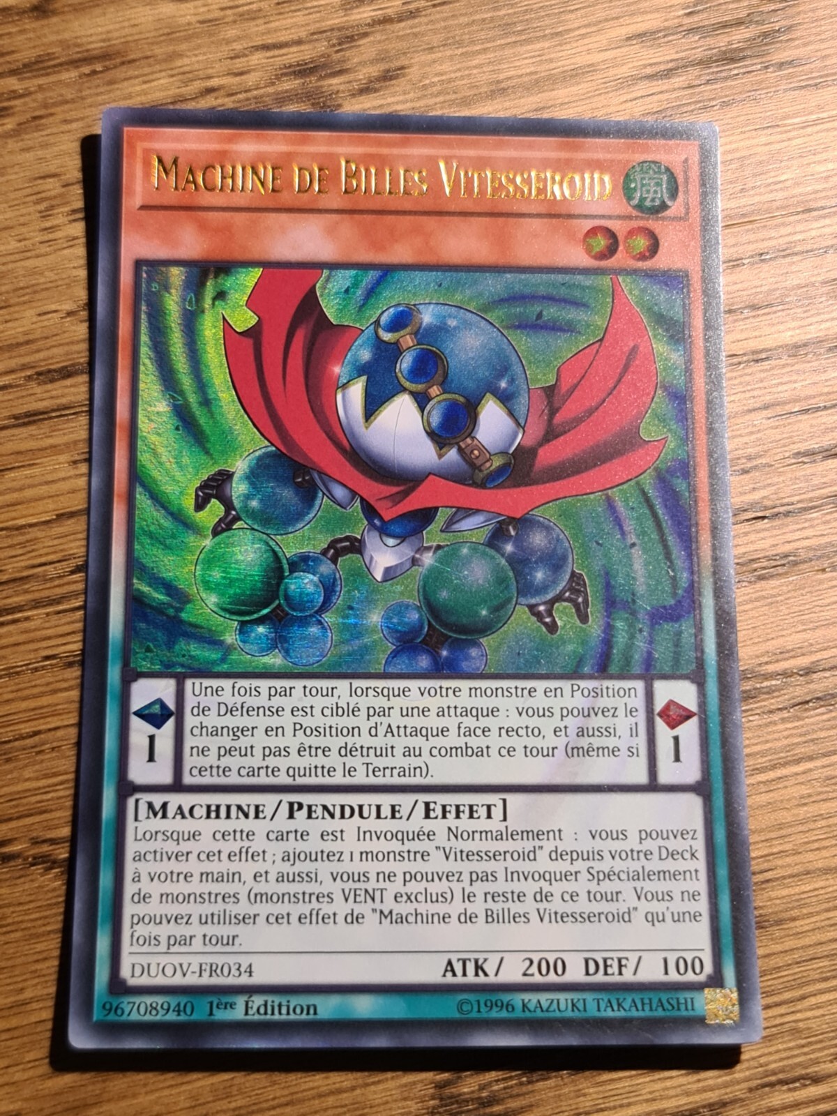 Speedroid Taketomborg Yugioh Card - LED8-EN011 Common 1st Edition From Synchro Storm - View #5