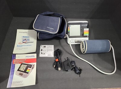 Deluxe Microlife Upper Arm Automatic Blood Pressure Monitor BP3NA1-1X