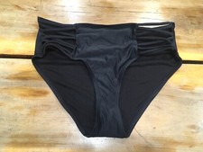 Women  s Xhilaration Strappy Hipster Black Bikini Bottoms Size 16/18W NWOT