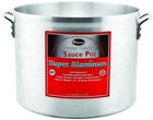 Winco Usa Super Aluminum Sauce Pot, Extra Heavy Weight, 8 Quart, Aluminum, Me.