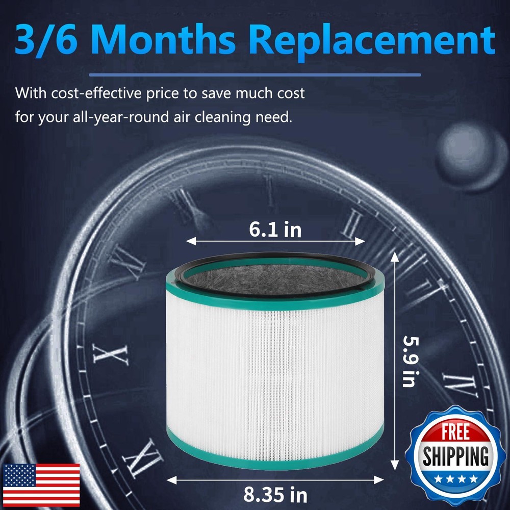 Dyson HP01 HP02 DP01 DP02 Air Purifier Replacement Filter