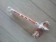 COPPER VORTEX WAND, Large Copper Wand with Chakra Crystals, COPPER CHAKRA WAND