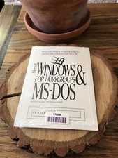 VINTAGE Genuine Microsoft Windows for Workgroups  MS-DOS plus Enhanced Tools