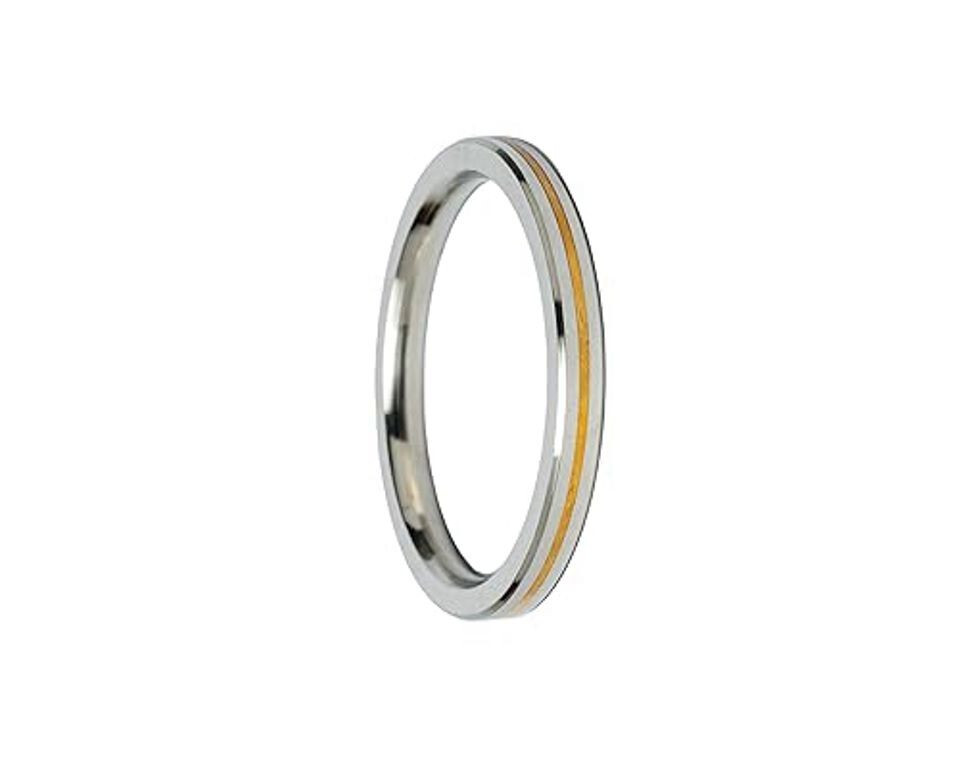 Heavy Stainless Steel Brass 8mm Thickness Flat Punjabi Kada