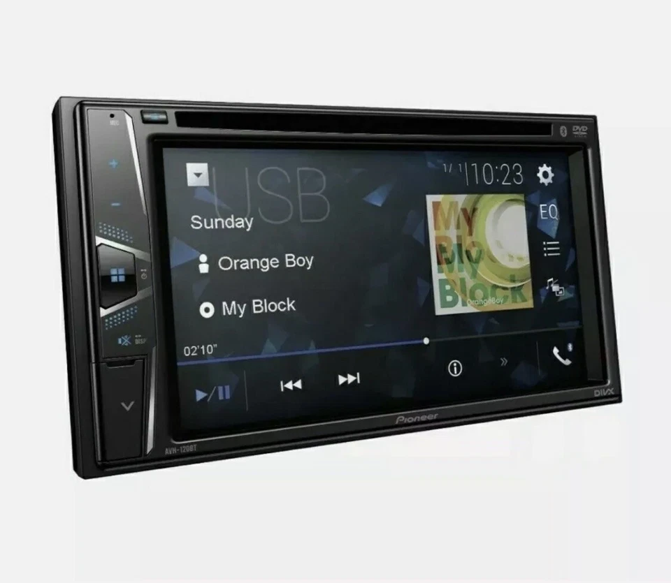 New Pioneer AVH120BT 6.2 in Double Din Bluetooth Receiver Stereo DVD CD USB AUX - Image 4 of 4