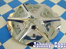 Helo Wheels Chrome Custom Wheel Center Caps #HELO-4  Center Cap (1)  