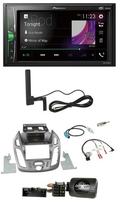 Pioneer MP3 DAB Lenkrad 2DIN Bluetooth Autoradio für Ford Transit Connect 2013 -