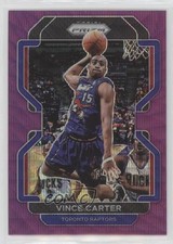 2021-22 Panini Prizm Purple Wave Prizm Vince Carter #246 HOF 0jk3