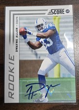 2012 Score - Rookie Dwayne Allen #330 Signatures (AU, RC)🔥🔥