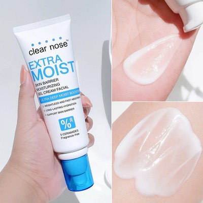 x 2 Packs New Clear Nose Extra Moist Skin Barrier Moisturizing Gel Cream 120ml.