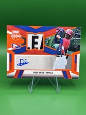 Diego Ortiz Patch Auto 2023 Panini Elite Extra Edition /149 DPL RPA Prospect
