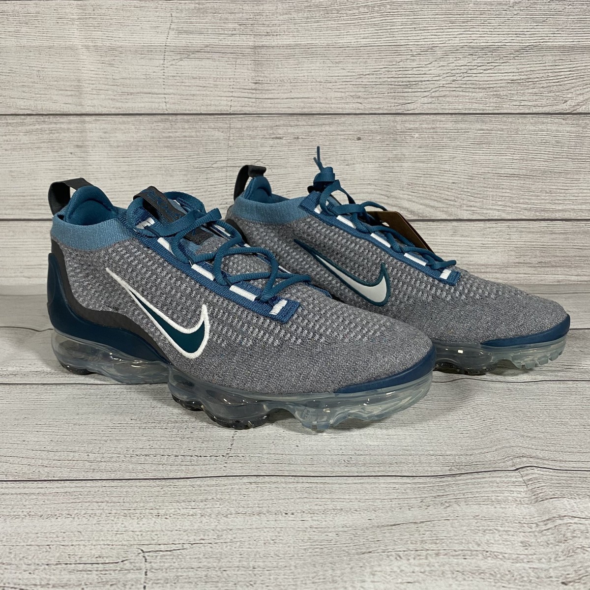 Nike Air VaporMax 2021 Flyknit Men's Blue/Dark Teal/Grey