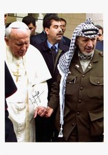 1st PRESIDENT Yasser Arafat (+) PALESTINIAN autograph, signed photograph