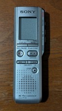 SONY ICD-P110 Silver Handheld Digital Voice Recorder IC Recorder - Tested Works