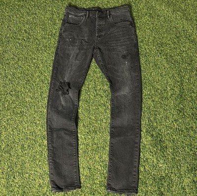 Purple Brand Jeans Men's 32, P002 Skinny Fit Zipper Fly Distressed