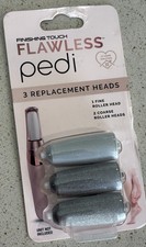 Finishing Touch Flawless Pedi Replacement Heads 3 pack 1 Fine, 2 Coarse 
