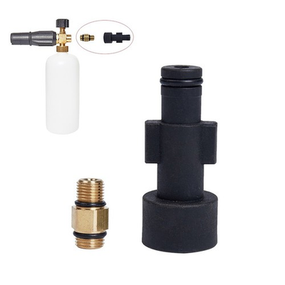 #ad Car Washer Adapter Foam Nozzles High Pressure Soap Foamer Washing Machine Tools $9.77