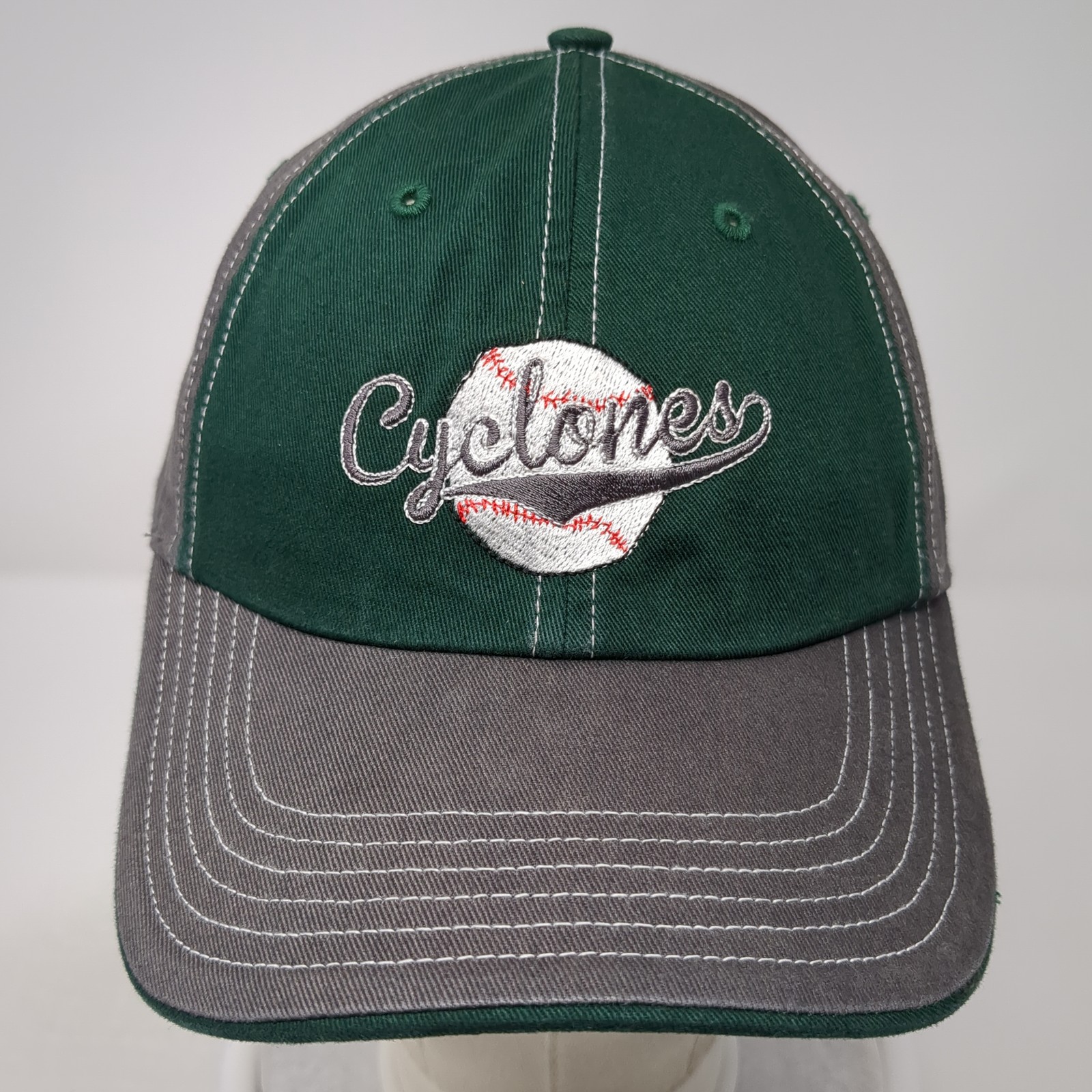 Cyclones Strapback Hat Multicolor Large Embroider… - image 2