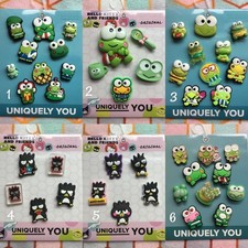 Handmade Shoe Charm Accessories 5- 10 Pack sanrio friends keroppi badtz-maru